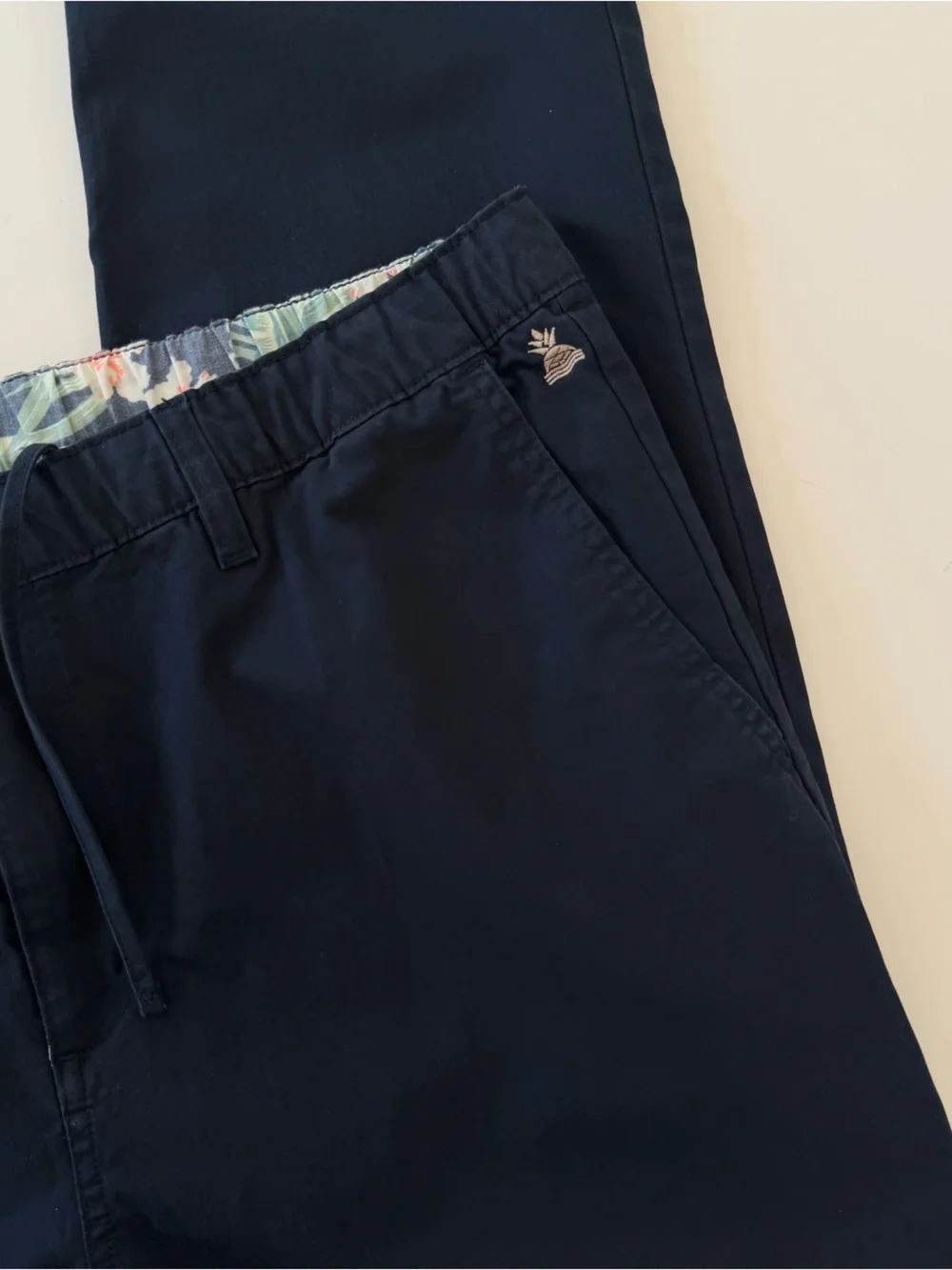 Chubbies Pants Mens XL The Armadas Twill Stretch Chino Navy 28.5” Inseam